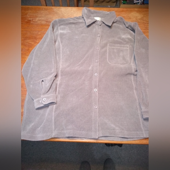 Cotton Ginny Plus Tops Vintage Cotton Ginny Plus Grey Fleece